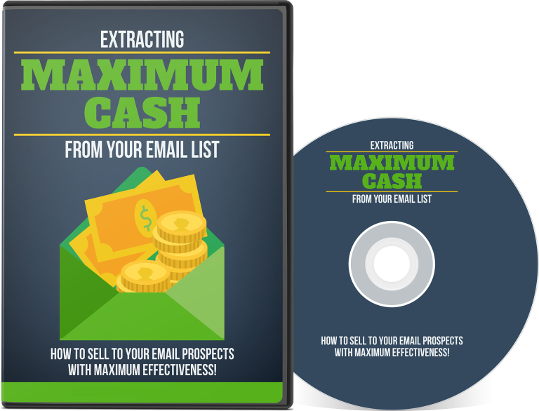 Extracting Maximum Cash From Your Email List